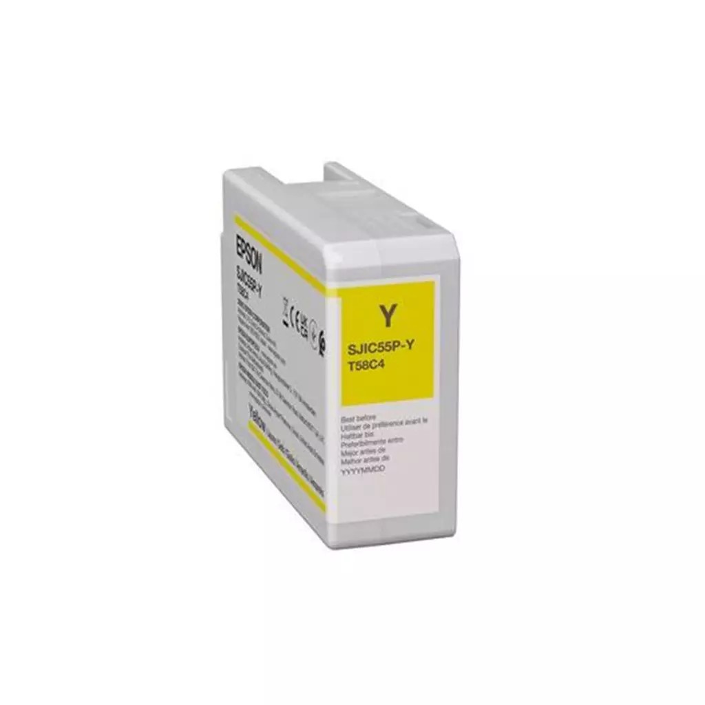Epson Yellow Ink Cartridge 80ml for ColorWorks Printers - image 2