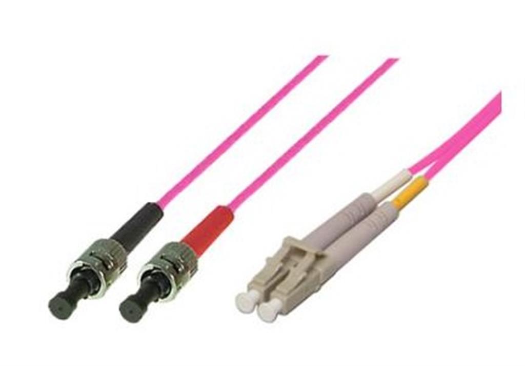 Hypertec 392549-HY fibre optic cable 1 m LC ST OM4 Pink - image 2