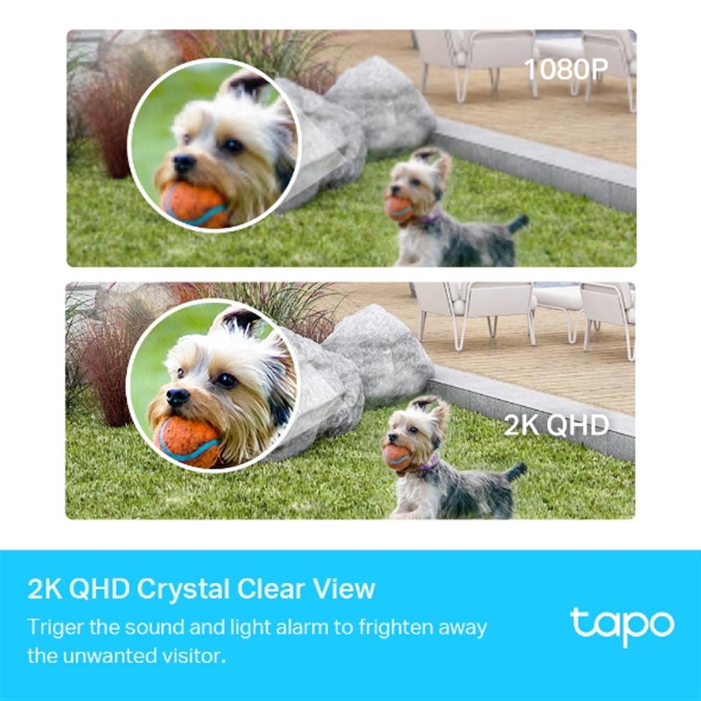 TP-Link Tapo Smart Wire-Free Security Camera System. 2-Camera System - image 4