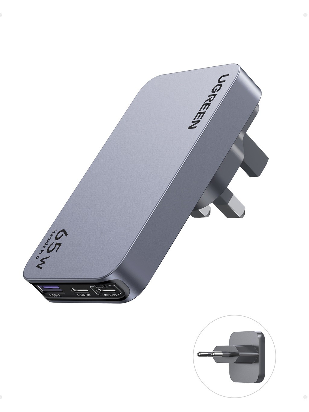 Ugreen Nexode Pro 65W GaN Travel Charger - image 4