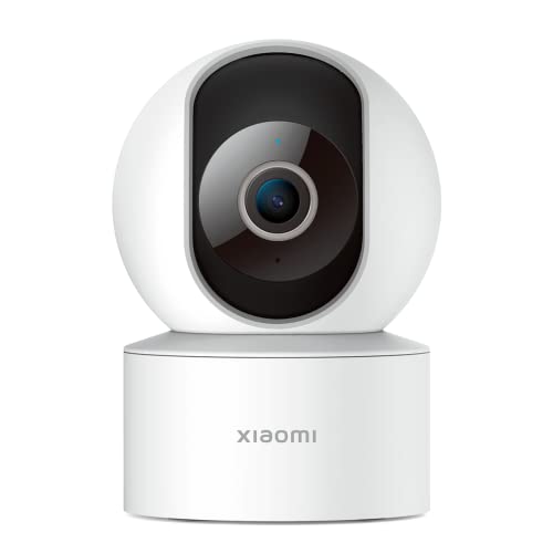 White spherical IP security camera with a black lens, featuring a smooth finish and a sturdy base, designed for indoor use with 1920 x 1080 pixel resolution.