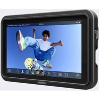 Black Atomos Shinobi GO 5.2" touchscreen monitor, 1920x1080 resolution, displaying a skateboarder mid-jump.