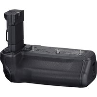 Black Canon BG-R20 camera battery grip with textured surface and vertical shutter button.