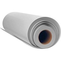 Canon Matt Coated 90g/m 17" paper roll, white, tightly wound with visible brown core.