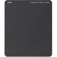 Cokin NUANCES Extreme ND1024 neutral density filter, square, dark gray, 8.4 cm with white text branding.