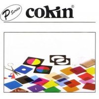 Cokin P001 camera lens filter, square, multicolored, with black frame, part of Cokin P Series filters.