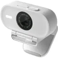 White Elgato Facecam Neo webcam, 2 MP, 1920x1080 pixels, USB-C, oval shape with lens and mounting clip.