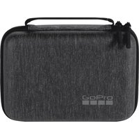 Black GoPro Casey 2.0 case with handle, zip closure, and GoPro logo, designed for all HERO cameras.