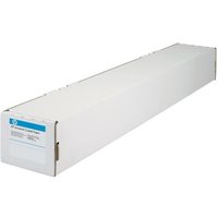 White rectangular box of HP Q1408B matte printing paper with blue label on the side.