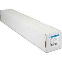 White rectangular box of HP Universal Instant-dry Satin paper, labeled with product details and dimensions.