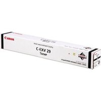 White rectangular box for Canon C-EXV29 black toner cartridge with red Canon logo and product details.