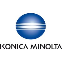 Konica Minolta TN-713K black toner cartridge, rectangular shape, branded packaging with blue and white design.