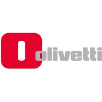 Olivetti B1207 Cyan Toner Cartridge, rectangular shape, blue label, black plastic casing.