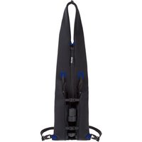 Black Praktica Lycra neoprene camera harness with adjustable straps and secure buckle closure.