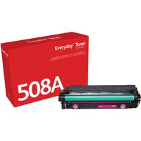 Magenta Xerox 006R03796 toner cartridge with red packaging, labeled 508A, compatible with Canon 040M, 5K pages yield.
