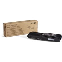 Xerox black toner cartridge for Phaser 6600, WorkCentre 6605, with rectangular box and product label.