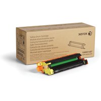 Xerox VersaLink C60X Yellow Drum Cartridge, yellow and black with green drum, in brown branded box.