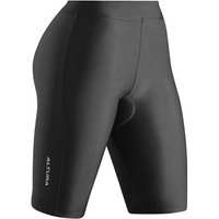 Black Altura Airstream women's waist shorts with sleek design and subtle logo on the left thigh.