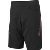 Black Altura Nightvision women's shorts with pink accents and zippered pockets.