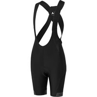 Black Altura Progel Plus Cargo Womens Bib Shorts with cross-back straps and padded seat.