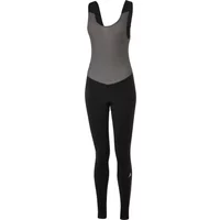 Black Altura Progel Plus women's thermal bibtights with padded seat, mesh upper, and shoulder straps.