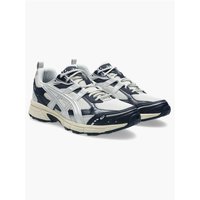 Asics Gel-Nunobiki trainers in glacier grey and midnight, featuring mesh panels, lace-up design, and cushioned sole.