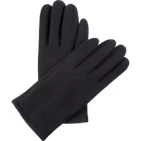 Black women's gloves by Greenpoint, sleek design with smooth fabric and tailored fit.