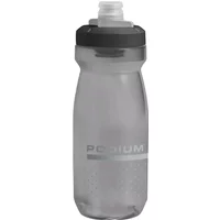 Camelbak Podium Bottle 620ml Smoke, translucent gray with black cap and squeeze design.