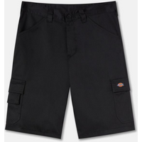 Black Dickies Everyday Shorts, size 34, with cargo pockets and belt loops.