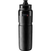 Black Elite Fly water bottle, 950ml, with sleek design and push-pull cap.