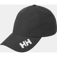 Grey Helly Hansen Crew Cap 2.0 with curved brim and white "HH" logo on the front left side.