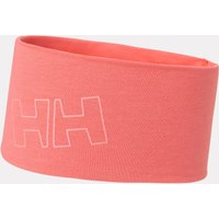 Pink Helly Hansen kids’ headband with subtle HH logo, smooth fabric, and seamless design.