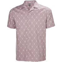 Helly Hansen Men's Holmen Short Sleeve Shirt Purple L - image 2