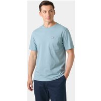 Navy Helly Hansen men's t-shirt, short sleeves, crew neck, small logo on chest, size M.