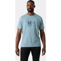 Navy Helly Hansen Men's Logo T-shirt 3.0, XL, featuring bold HH logo on chest, short sleeves, and crew neckline.