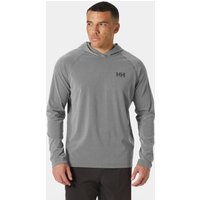 Grey Helly Hansen men's Tyri hoodie XL with long sleeves, hood, and logo on chest.