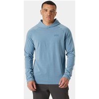 Navy Helly Hansen men's hoodie, XL, with drawstring hood and logo on chest.