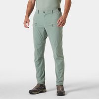 Green Helly Hansen men's Vinda Light Tur trousers, XL, with zippered pockets and adjustable waistband.