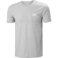 Helly Hansen Nord Graphic Tshirt - Nord Graphic Cotton Mix Tshirt Grey S - image 2
