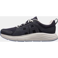 Navy Helly Hansen women’s lifestyle shoes with white sole, mesh upper, and lace-up design, size 6.5.