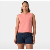 Pink sleeveless Helly Hansen women's Capri summer top, XS, with a round neckline and relaxed fit.