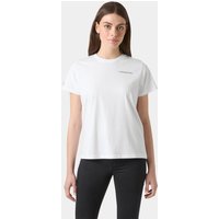 White Helly Hansen women's T-shirt, short sleeves, crew neck, "The Ocean Race" logo on chest, size M.