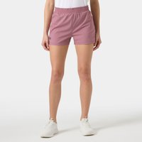 Pink Helly Hansen women's trail shorts, size XL, with elastic waistband and lightweight fabric.