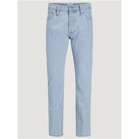 Blue denim Jack & Jones Eddie Original Loose Jeans with classic five-pocket design, straight leg, size 32L.