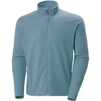 Light blue Helly Hansen Daybreaker jacket with full zip, high collar, and subtle logo on chest.