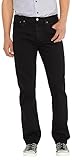 Levi's 501 Original Fit jeans, stonewashed black, straight leg, button fly, 30W/30L, classic five-pocket style.