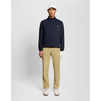 Beige men's golf chino trousers by Lyle & Scott, featuring a straight fit and classic design.