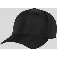 Black Lyle & Scott baseball cap with curved brim and embroidered logo on front.