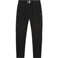 Black Madison Freewheel Trail women's MTB cycling trousers with zippered pockets and adjustable waistband.