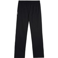 Black Madison Protec women's waterproof overtrousers with elastic waistband and straight leg design.